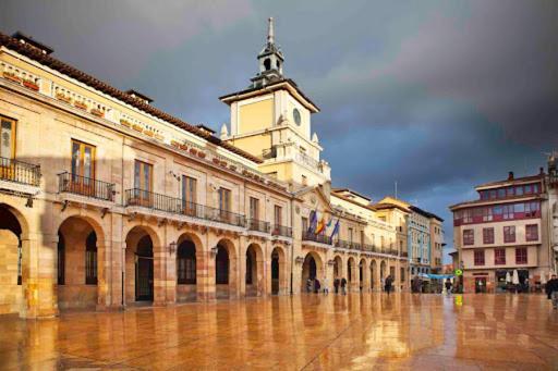Апартаменты Campillin Lado Ayuntamiento Www Venaoviedo Es Экстерьер фото